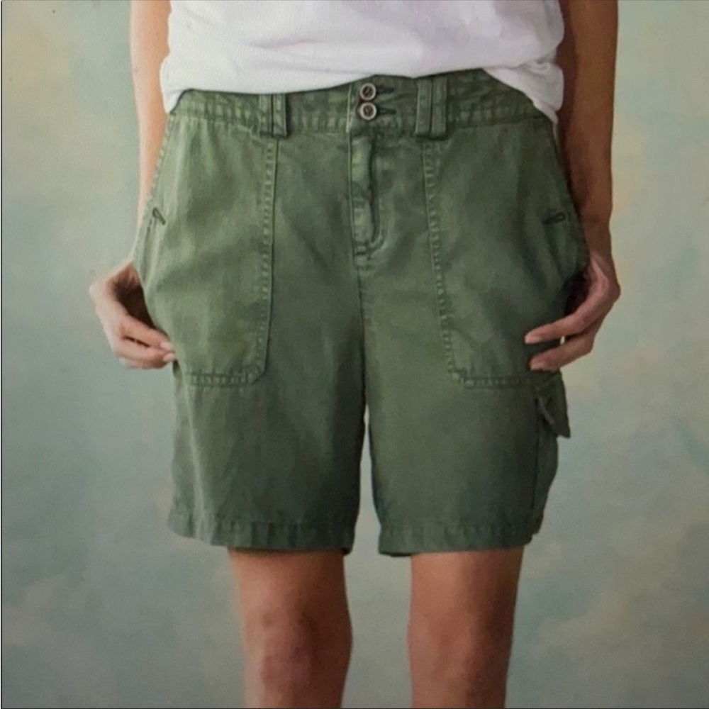 Sundance Olive Green Cargo Shorts